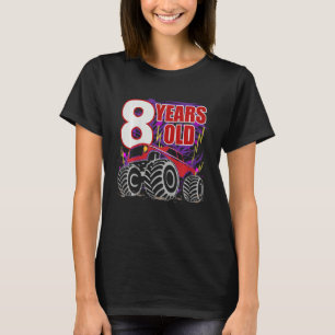 Kinder 8 Jahre Geburtstagsmonster-LKW für Jungen u T-Shirt