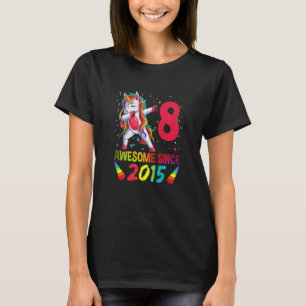 Kinder 8 Jahre Junge Teens Klettern 8. B T-Shirt