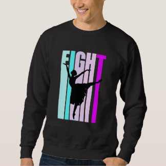 Kinder 8. Tanz Geburtstag für Mädchen Elegante Kla Sweatshirt