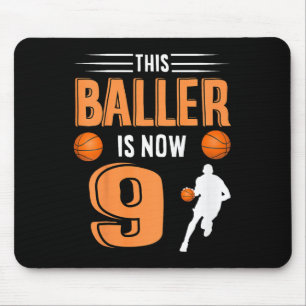 Kinder 9. Geburtstag Bysketbyll Outfit dieses Byll Mousepad