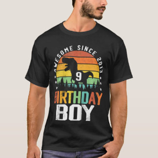 Kinder 9. Geburtstag Junge Phantastisch seit 2013  T-Shirt
