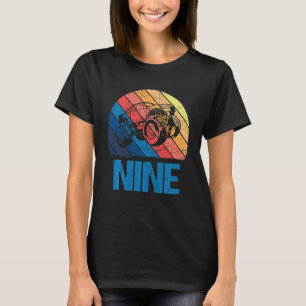 Kinder 9 Jahre alt 9. Geburtstag Monster Truck Boy T-Shirt