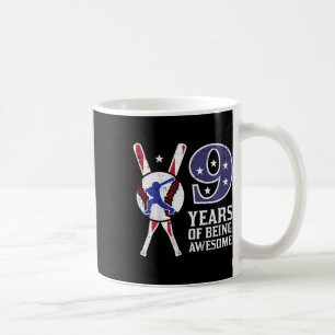 Kinder 9 Jahre, die Bysebyll-Flagge zum 9. Geburts Kaffeetasse