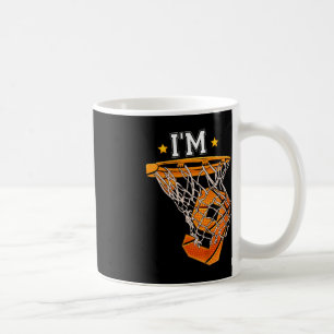 Kinder 9th Birthday Basketball I m 9 Boy Girl 6th  Kaffeetasse