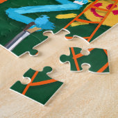 Kinder ABCs Alphabet Jigsaw Puzzle (Seite)