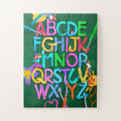 Kinder ABCs Alphabet Jigsaw Puzzle (Vertikal)