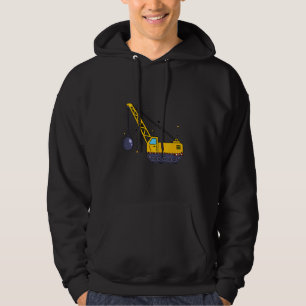 Kinder Abrissbirne Bagger Für Bauarbeit Hoodie