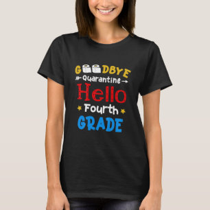 Kinder Abschied Hallo 4. vierte Klasse Zurück zur  T-Shirt