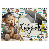 Kinder Abschluss Große Geschenktüte (Vorderseite)