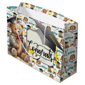 Kinder Abschluss Große Geschenktüte (Rückseite Schrägansicht)