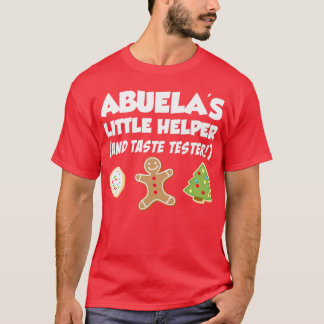 Kinder Abuelas kleine Hilfe Weihnachtskekse Bakin T-Shirt