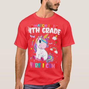 Kinder achten auf 4. Klasse, hier kommt ich zum Za T-Shirt