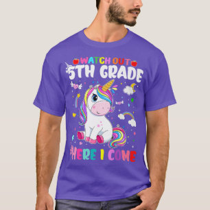 Kinder achten auf 5. Klasse, hier kommt ich zum Za T-Shirt