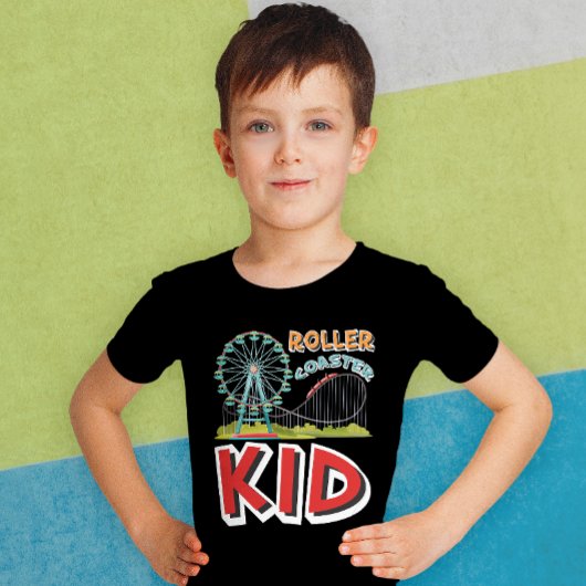 Kinder-Achterbahn T-Shirt