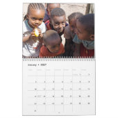 KINDER AFRIKANISCHER Mauerkalender Kalender (Jan 2027)