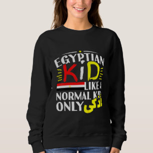 Kinder Ägyptische Kindermädchen Mädchen Arabisch s Sweatshirt