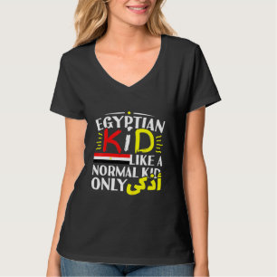 Kinder Ägyptische Kindermädchen Mädchen Arabisch s T-Shirt