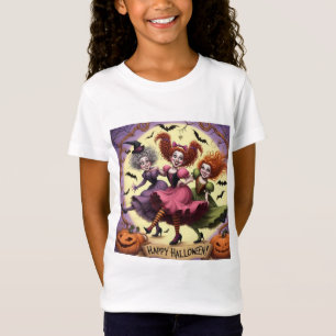 Kinder Albernen Hexen T Shirt Halloween