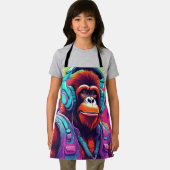 Kinder All-over Print-Schürze, kleine 24"x20"-Schü Schürze (Insitu)