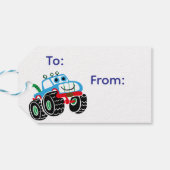 Kinder Alles Gute zum Geburtstag  Geschenkanhänger (Rückseite Horizontal)
