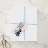 Kinder Alles Gute zum Geburtstag  Geschenkanhänger (Mit Garn)
