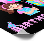 Kinder Alles Gute zum Geburtstag Poster (Ecke)