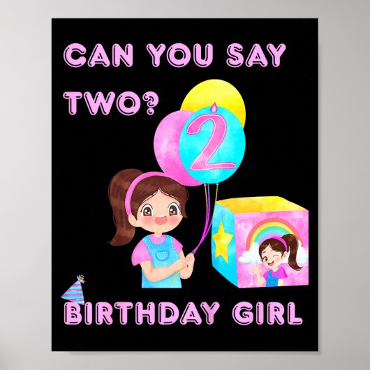Kinder Alles Gute zum Geburtstag Poster (Vorne)
