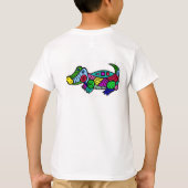 Kinder Alligator T - Shirt (Rückseite)