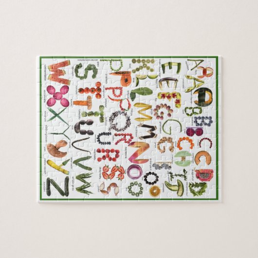 Kinder Alphabet Puzzle Niedlich ABC (Horizontal)