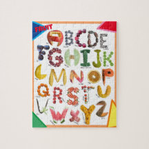 Kinder Alphabet Puzzle Niedlich ABC