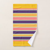 Kinder Alphabet Regenbogen Streifen Badhandtuch Set (Handtuch)