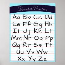 Kinder Alphabet Writing Practice Zuhause School