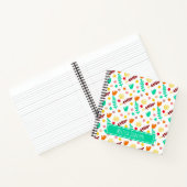 Kinder als tropisches botanisches Muster Notizblock (Innenseite)