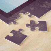 Kinder am Kirchenfenster Weihnachten  Puzzle (Seite)