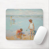 Kinder am Meer (Sommerstrand) Mousepad (Mit Mouse)