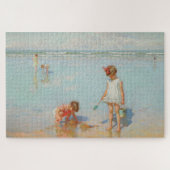 Kinder am Meer (Sommerstrand) Puzzle (Horizontal)