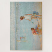 Kinder am Meer (Sommerstrand) Puzzle (Vertikal)