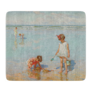 Kinder am Meer (Sommerstrand) Schneidebrett