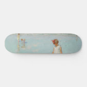 Kinder am Meer (Sommerstrand) Skateboard (Horizontal)