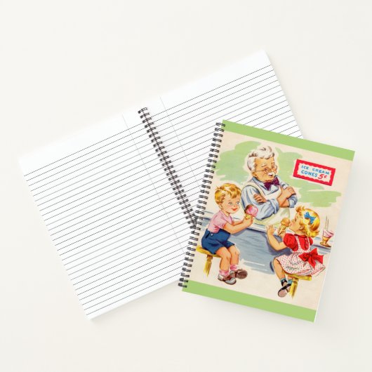 Kinder am Seidenbrunnen Notizblock (Innenseite)