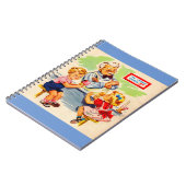 Kinder am Seidenbrunnen Notizblock (Linke Seite)