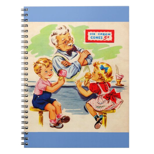 Kinder am Seidenbrunnen Notizblock (Vorderseite)