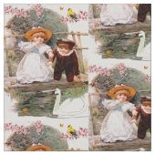 Kinder am Spiel Stoff (Nahaufnahme)