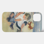 Kinder am Strand, 1884 Case-Mate iPhone Hülle (Rückseite (Horizontal))