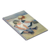 Kinder am Strand, 1884 Notizblock (Rechte Seite)