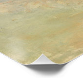 Kinder am Strand, 1884 Poster (Ecke)