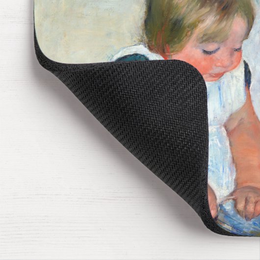 Kinder am Strand, Cassatt Mousepad (Ecke)