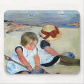 Kinder am Strand, Cassatt Mousepad (Vorne)