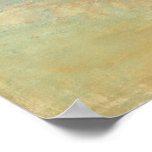 Kinder am Strand - Mary Cassatt Fine Art Poster (Ecke)