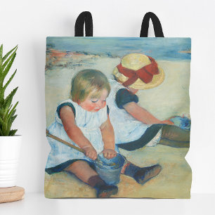 Kinder am Strand Mary Cassatt Tasche